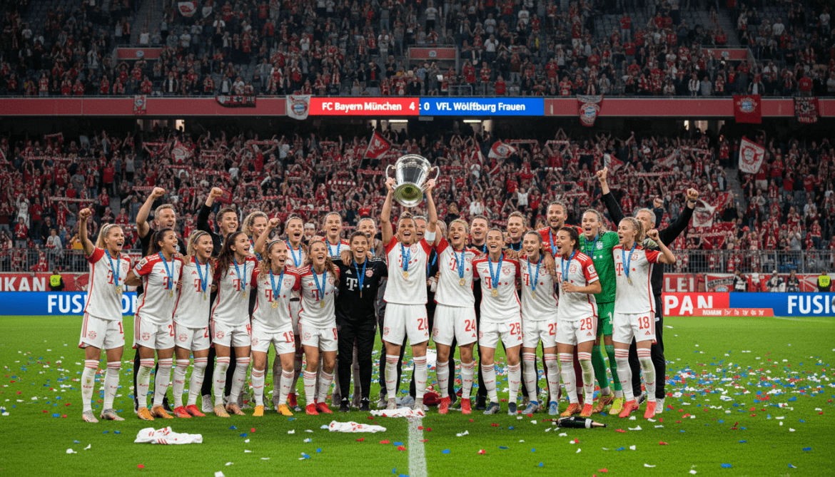 FC Bayern Women clinch 4-0 DFB-Pokal victory and second straight double