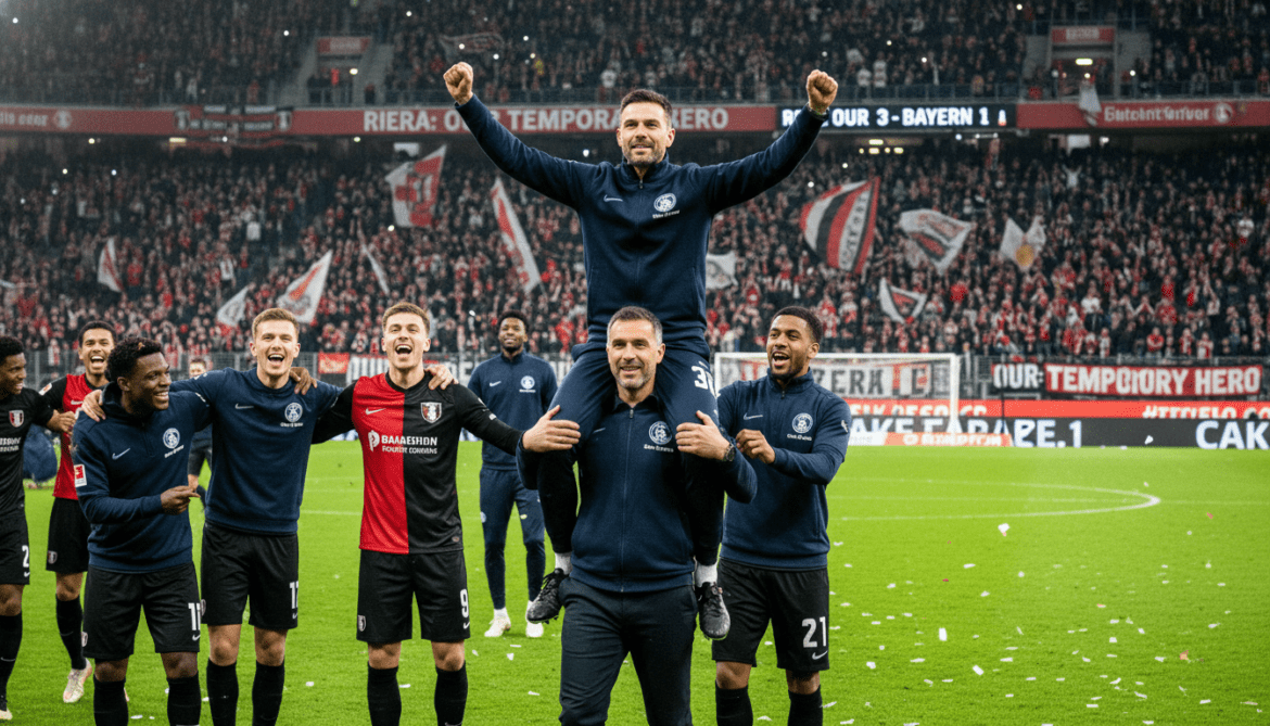 Albert Riera revives Eintracht Frankfurt but remains emergency caretaker