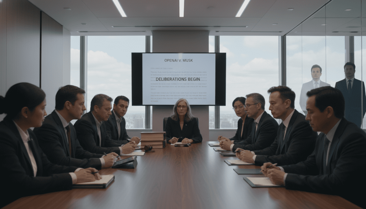 OpenAI jurors begin deliberations in Musk lawsuit implicating Microsoft