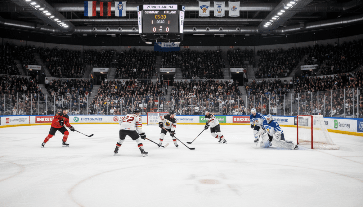 Germany opens Ice Hockey World Championship campaign against Finland in Zurich