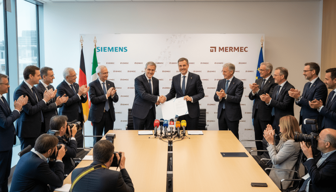 Siemens acquires Italian rail-tech firm Mermec in €1.2 billion deal