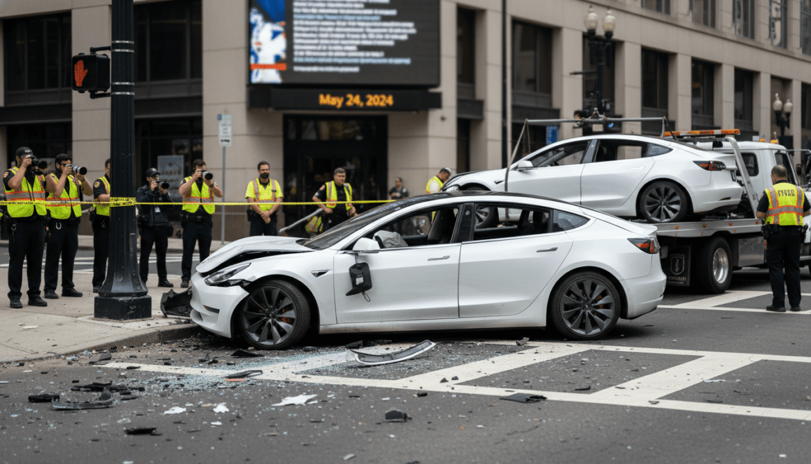 Tesla Robotaxis crashed twice under teleoperator control, unredacted NHTSA data shows