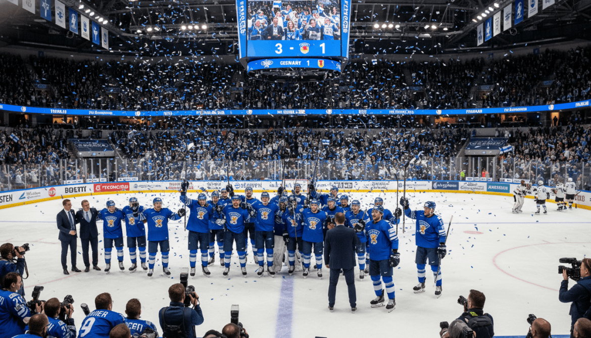 Finland defeats Germany 3-1 in Zurich at Ice Hockey World Championship opener