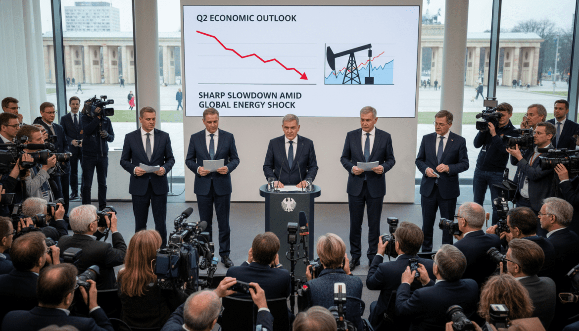 German government expects sharp Q2 slowdown amid Iran war energy shock