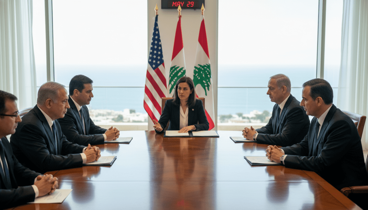 US-mediated Israel-Lebanon talks extended; security track begins May 29