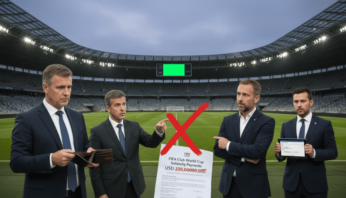 FIFA Fails to Deliver $250 Million Club World Cup Solidarity Payments