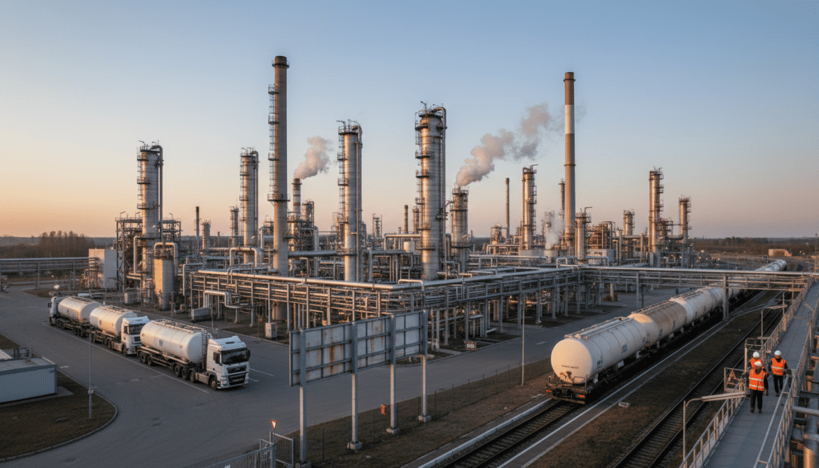 PCK Schwedt refinery continues producing fuel and chemicals after Rosneft split