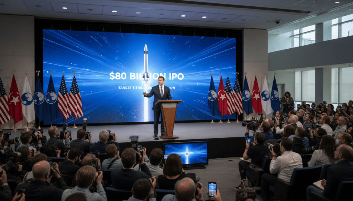 SpaceX seeks record-breaking IPO to raise $80 billion, targets $2 trillion valuation