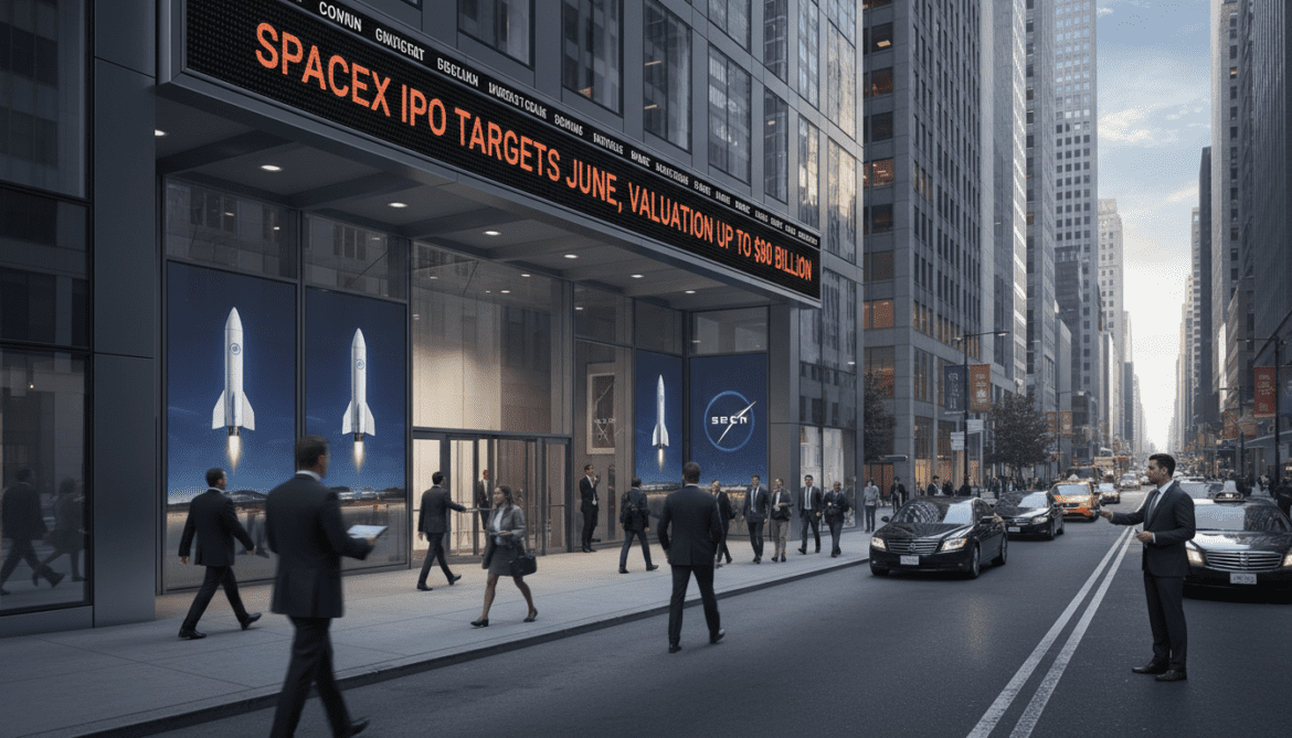 SpaceX reportedly targets June IPO and seeks up to $80 billion