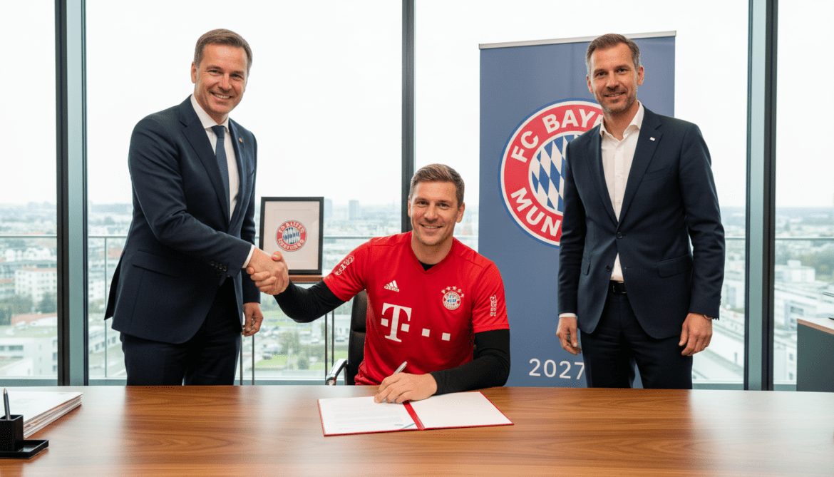 Manuel Neuer extends FC Bayern contract to 2027 as club confirms