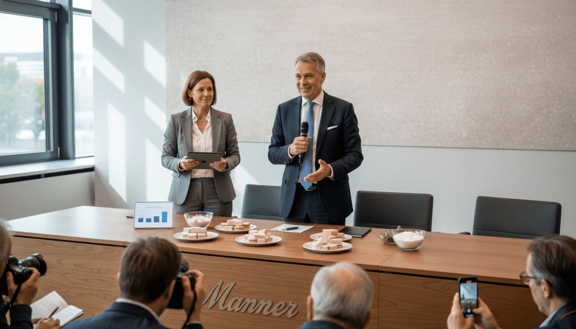 Manner aims to grow in Germany with smaller, lower-sugar wafers