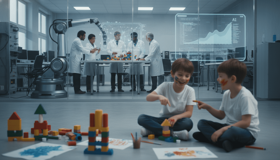 AI Still Trails Human Brain in Creativity, Flexibility and Learning