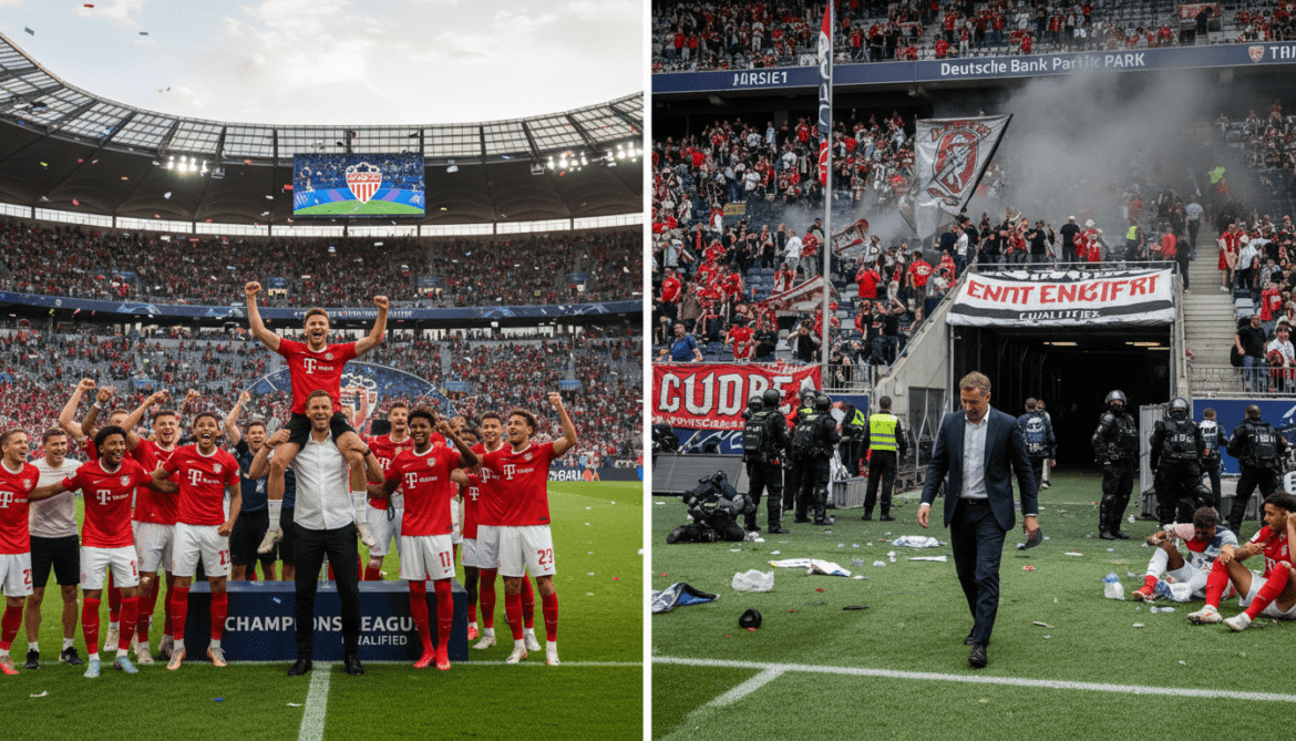 VfB Stuttgart clinches Champions League spot as Eintracht Frankfurt descends into chaos