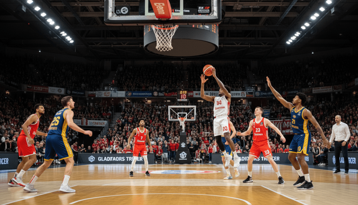 Bayern Munich beats Gladiators Trier 101–80 after early fast break scare