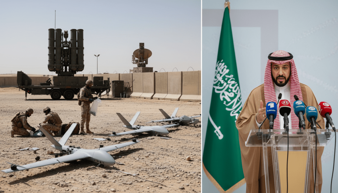 Saudi Arabia destroys three drones from Iraq and vows to respond
