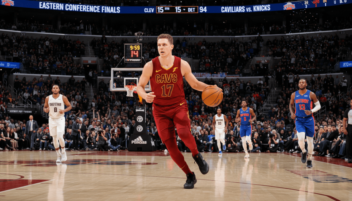 Dennis Schröder helps Cavaliers rout Pistons, advance to Eastern Conference Final against Knicks