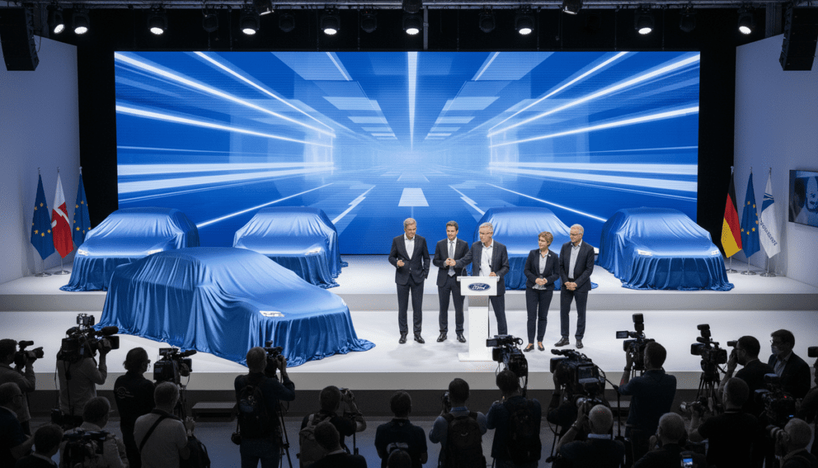 Ford Europe announces five new models built for Europe by 2029