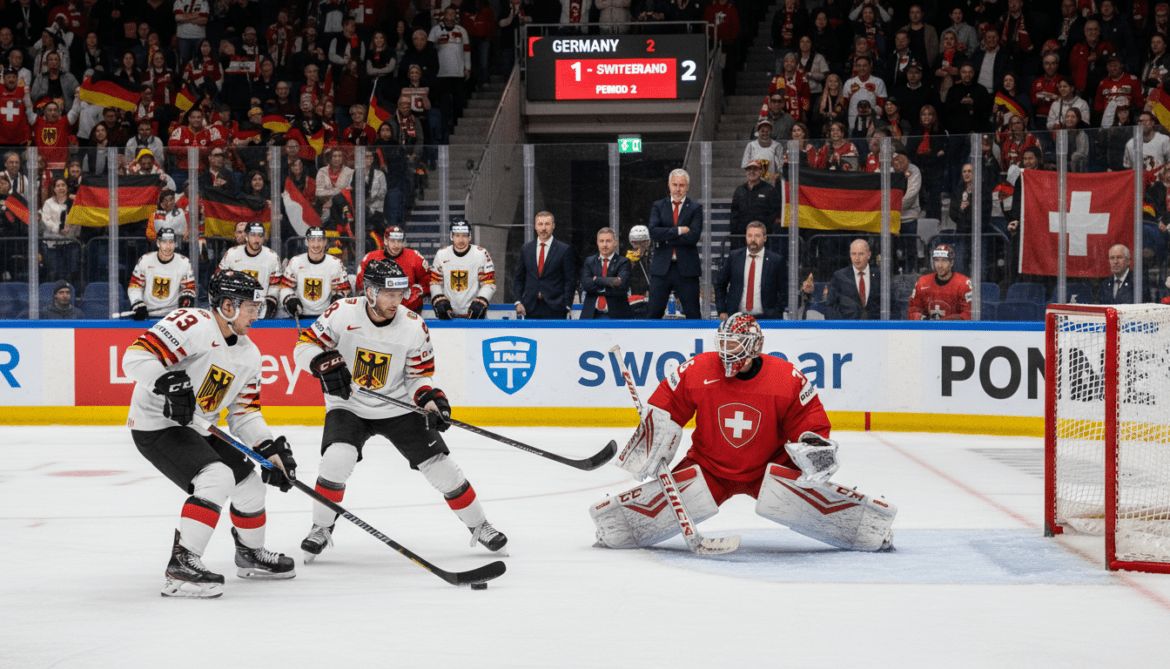 Germany faces Switzerland at Ice Hockey World Championship after Swiss coach's resignation