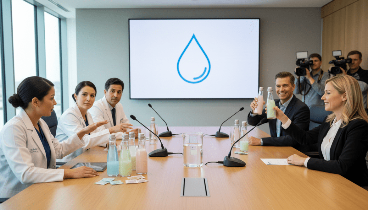 WaterTok trend divides health experts over safety of zero-calorie flavored waters