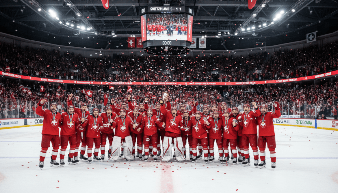 Swiss hockey seeks first World Championship gold at home after dominant start
