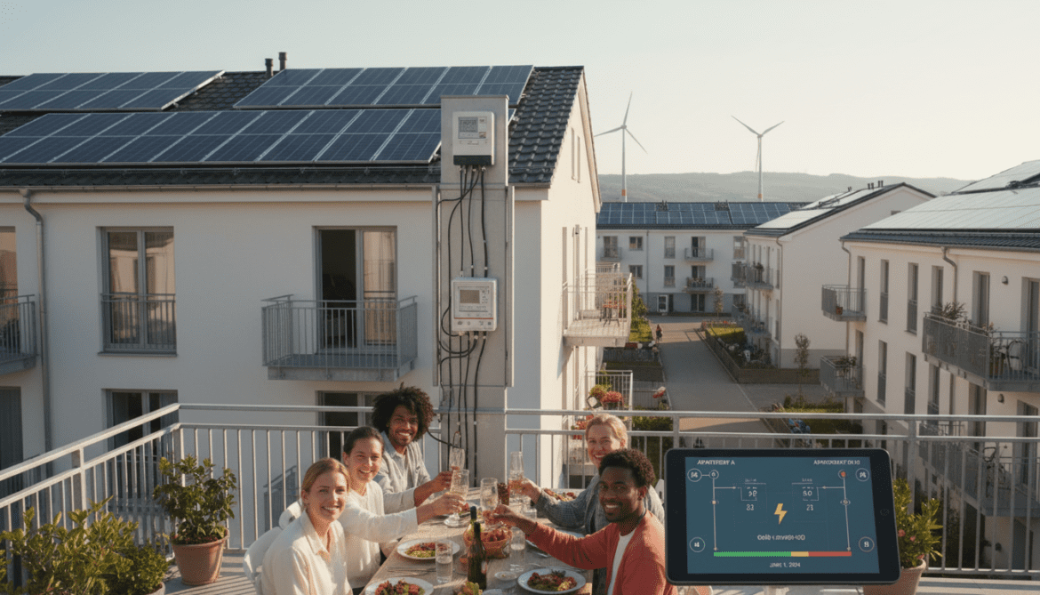 Energy Sharing starts June 1 as Germany enables neighbors to share solar power