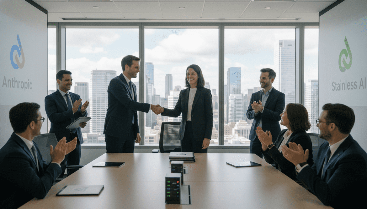 Anthropic acquires Stainless to secure SDK infrastructure from competitors OpenAI and Google