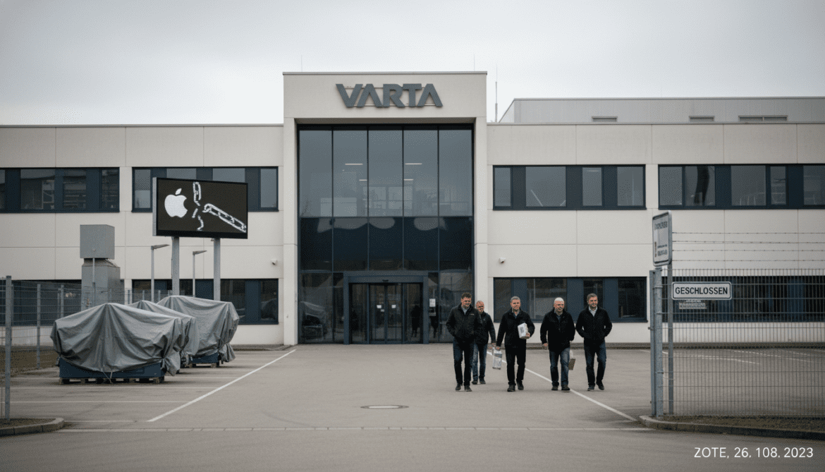 Varta shutters Nördlingen factory after Apple ends supply contract