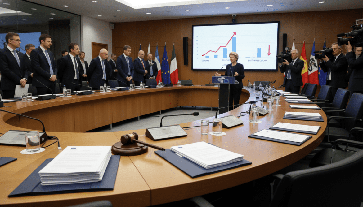 EU approves 50 percent steel tariffs and slashes duty-free quota