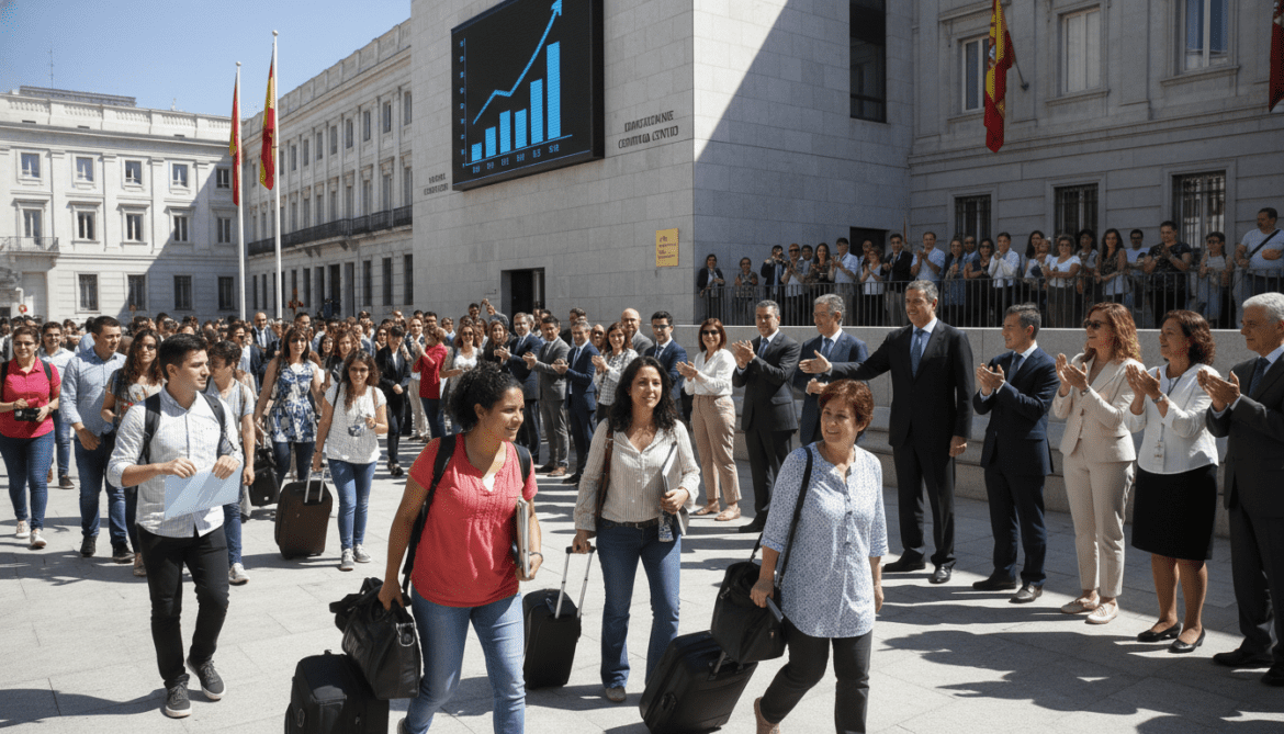 Spain's Job Boom Fueled by Migrants as Employment Reaches Record High