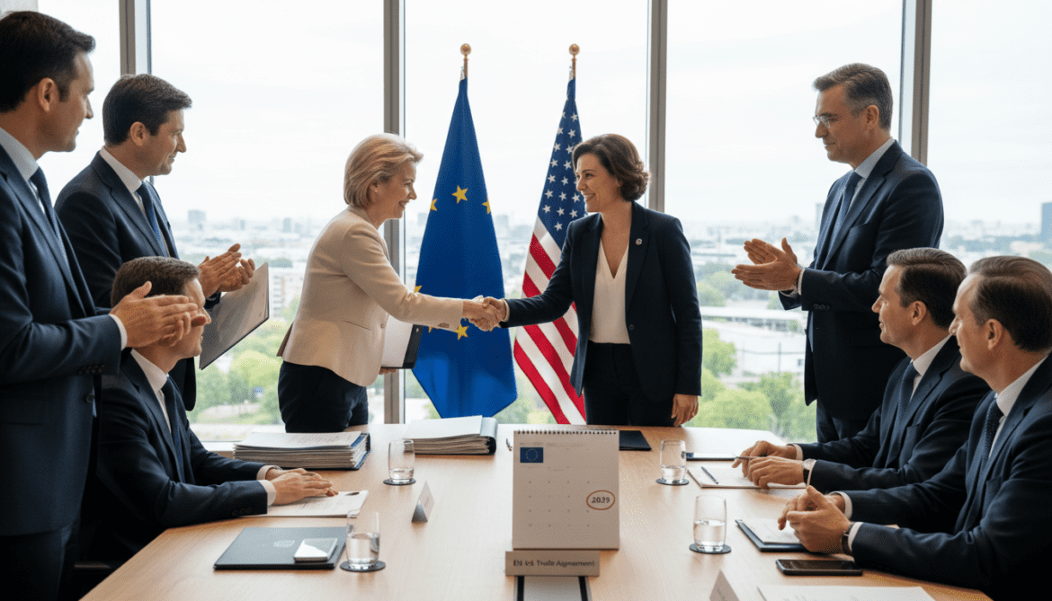 EU negotiators strike compromise on US trade deal with 2029 sunset