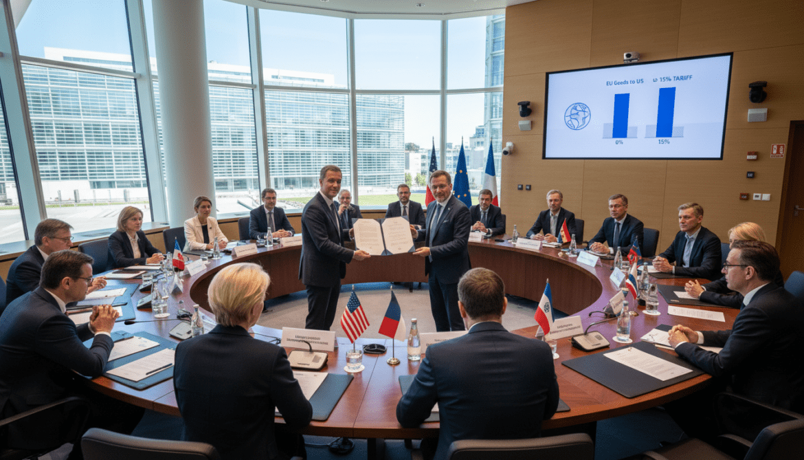 EU Approves US Trade Deal with 15 Percent Tariffs on European Goods