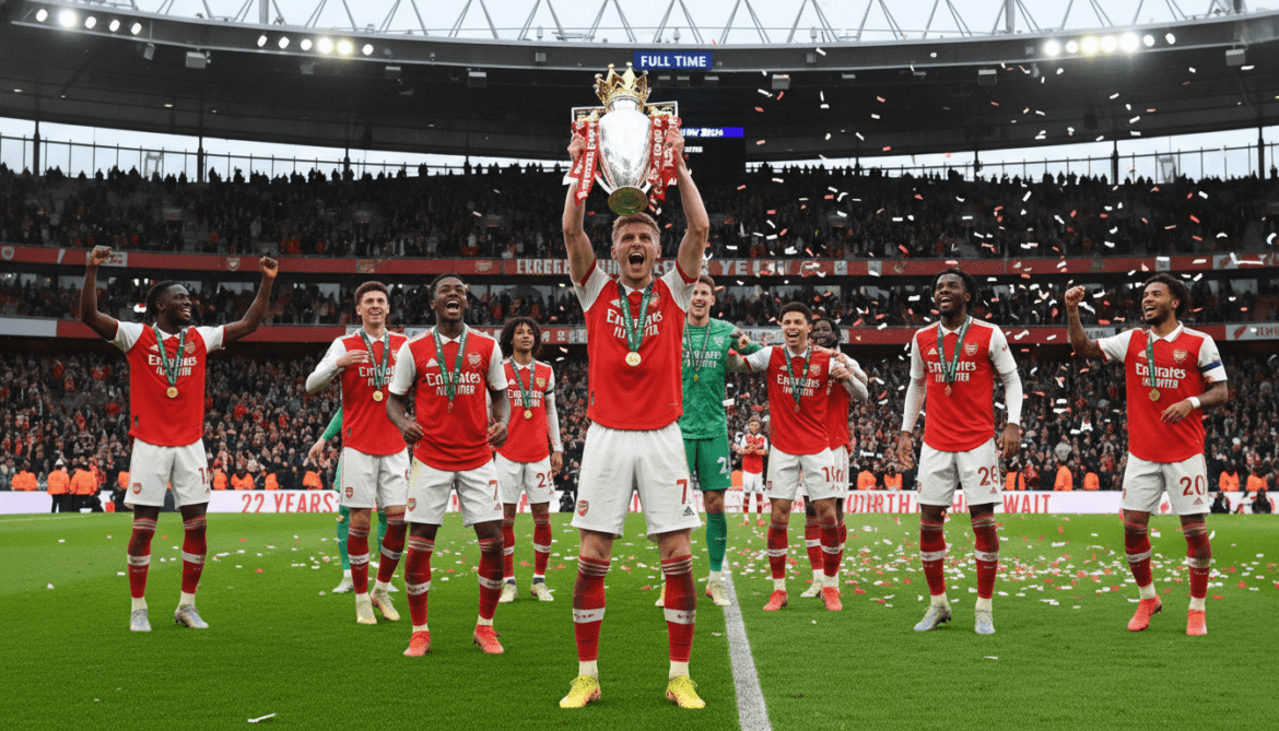 Arsenal clinch Premier League title after 22-year wait