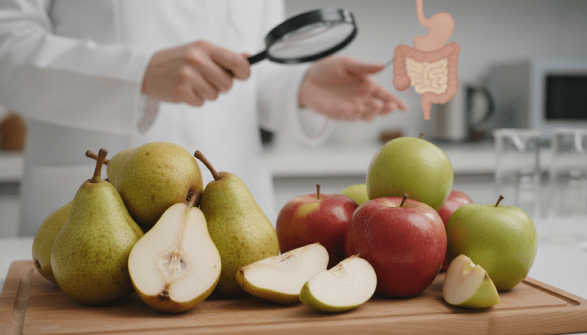 Pears surpass apples in fiber, boosting gut and heart health