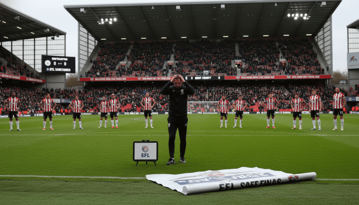 Southampton excluded from play-off final as EFL upholds Spygate sanctions