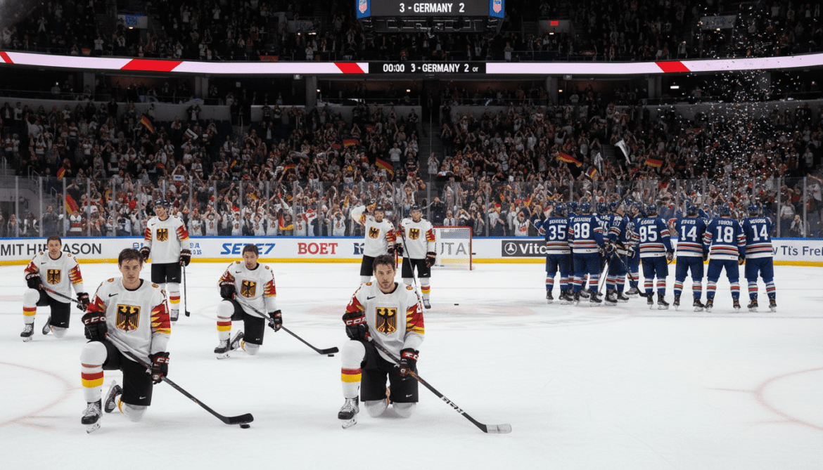 Germany's Ice Hockey World Championship hopes fade after overtime loss to USA