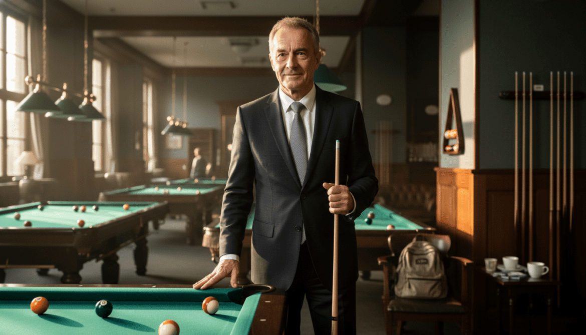 Billiards player Dirk Richter returns to the table after addiction and homelessness