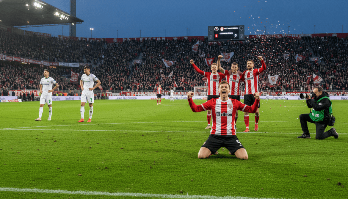 Rot-Weiss Essen beats Greuther Fürth 1-0 in relegation first leg