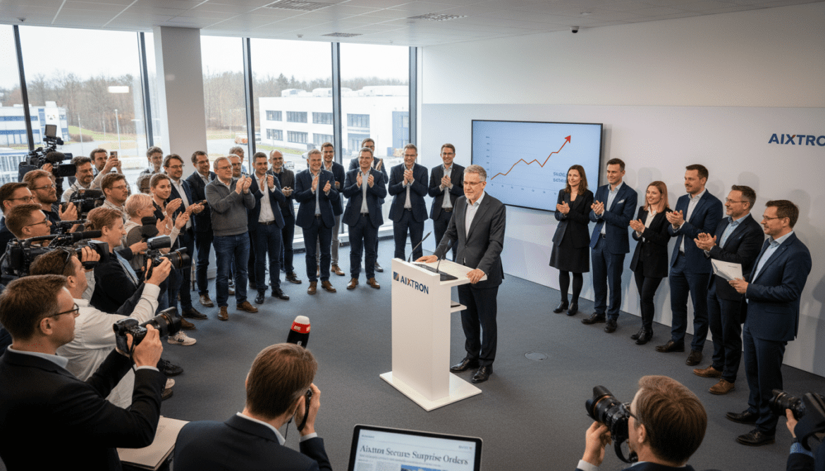 Aixtron Secures Surprise Major Orders on March 3 After Cutting Jobs at Herzogenrath
