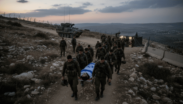Israeli soldier killed near Lebanon border as military confirms 22 troops killed