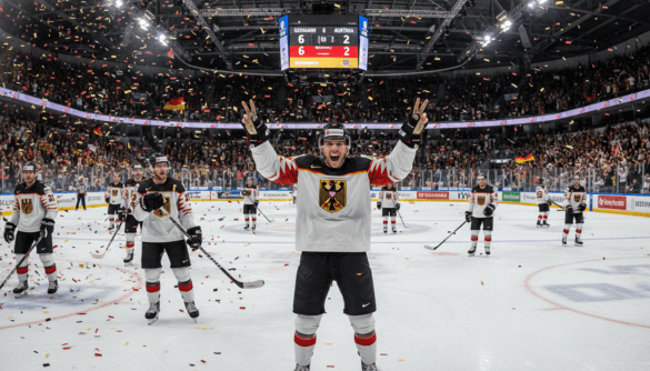 Germany Ice Hockey Beats Austria 6-2 With Reichel Hat-Trick, Keeps Quarterfinal Hopes