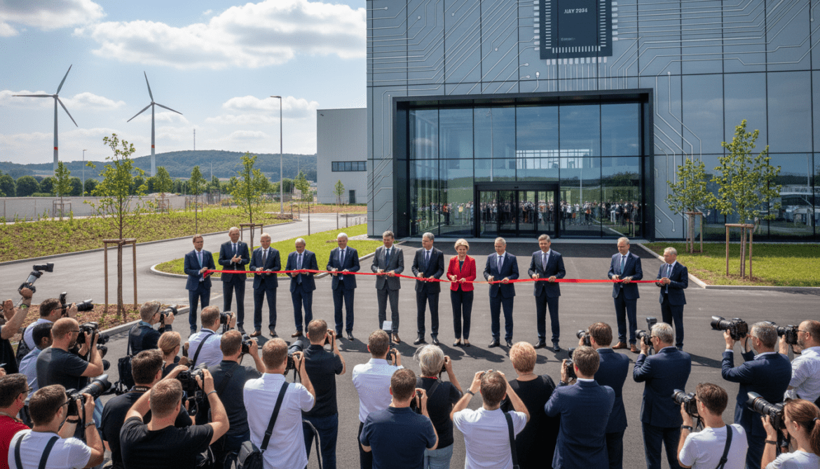 Infineon opens €5 billion Dresden chip plant in early July boosting European capacity