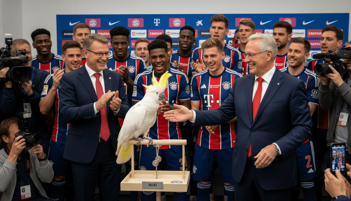FC Bayern names white cockatoo second mascot and prompts origin questions