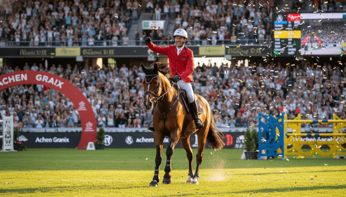 Richard Vogel claims Aachen Grand Prix, secures nearly €1 million prize