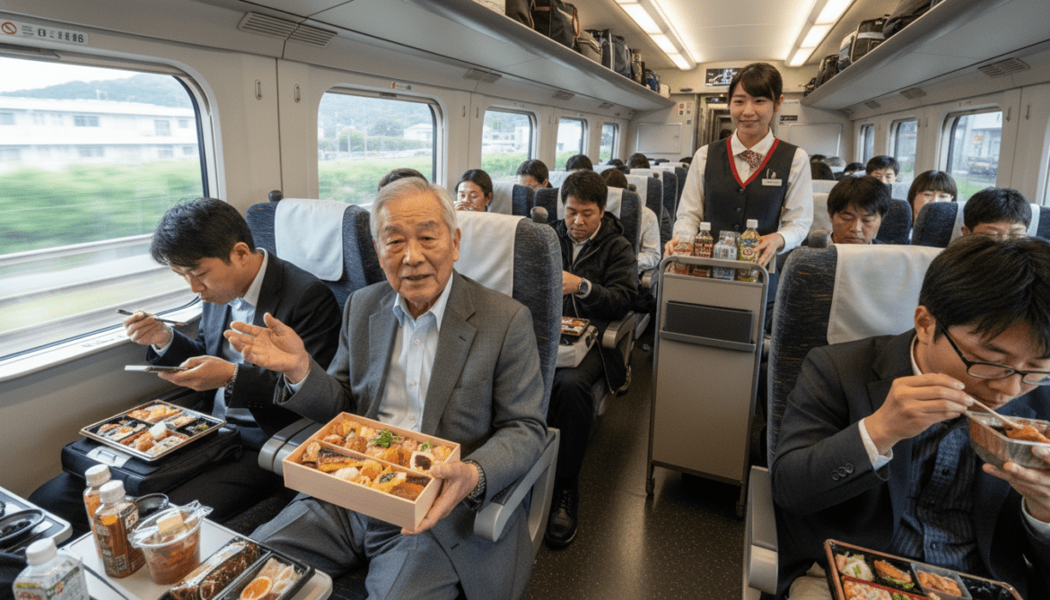 Japan's trains make onboard bistros unnecessary, longtime resident argues