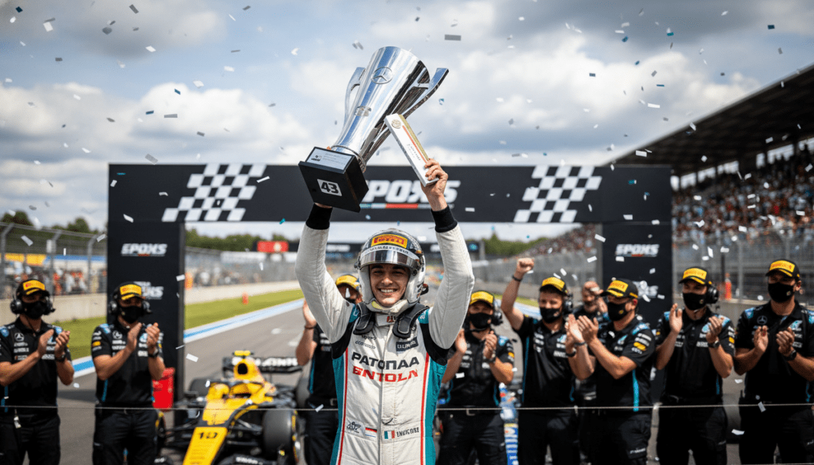Kimi Antonelli secures fourth straight Grand Prix win, extends title lead to 43 points