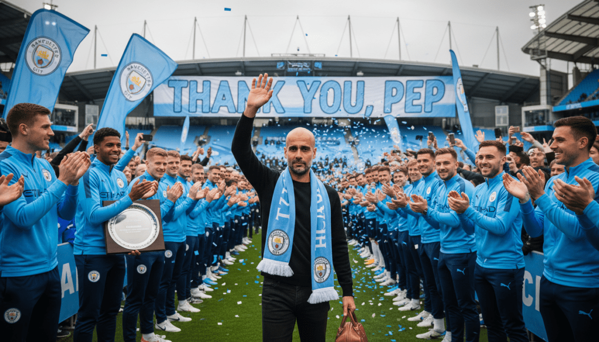 Pep Guardiola leaves Manchester City after ten years, appointed City ambassador