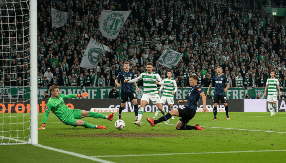 Bundesliga relegation: Wolfsburg defends place against SC Paderborn in return leg