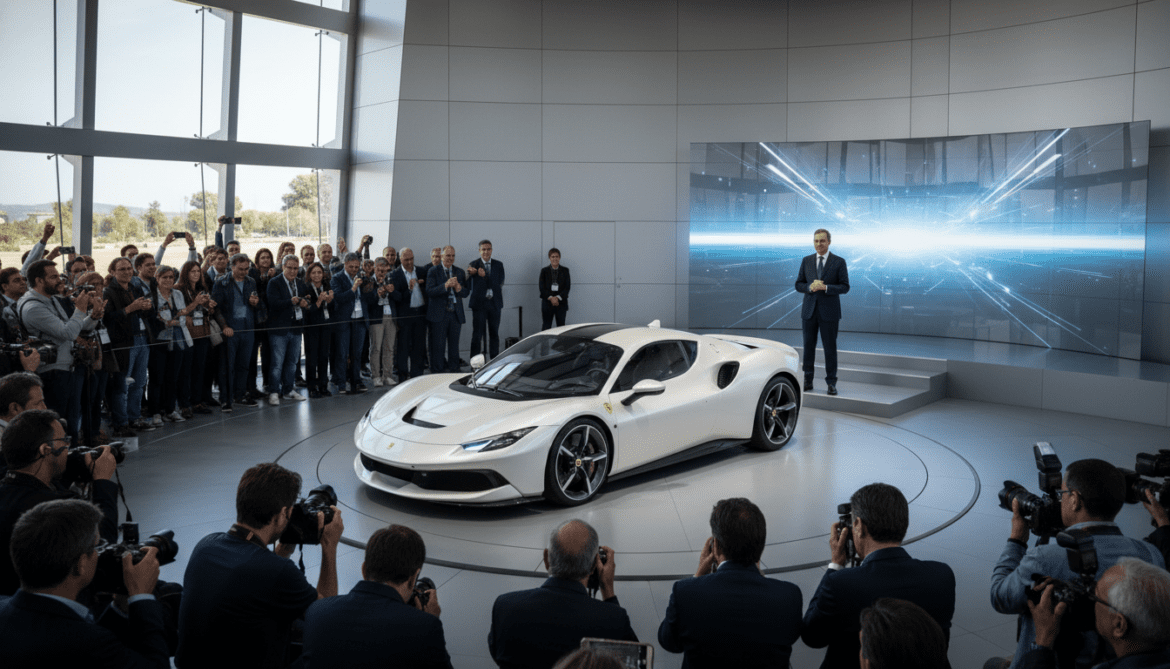 Ferrari unveils Luce, first all-electric model with 1,000+ PS