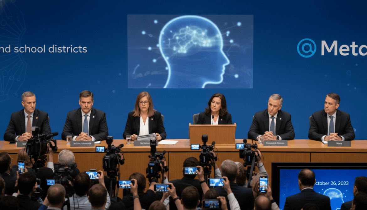 School districts demand Meta cover youth mental health costs from social media