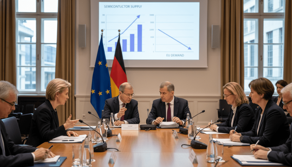 EU Chips Act urged to accelerate as Germany warns of semiconductor shortfall